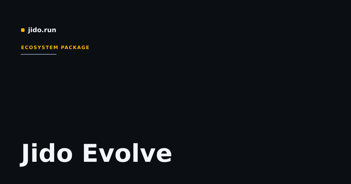 Jido Evolve: Evolutionary optimization toolkit for Elixir with ...
